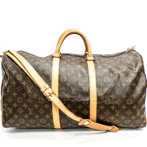 louis vuitton keepall 50 vs 55|louis vuitton keepall 55 monogram.